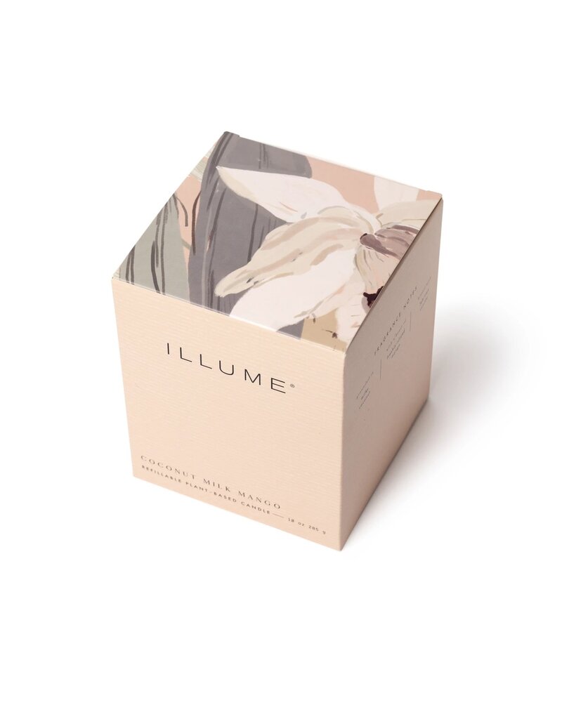 Beautifully Done Coconut Milk Mango Boxed Glass Candle