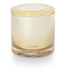 Beautifully Done Isla Lily Statement Glass Candle