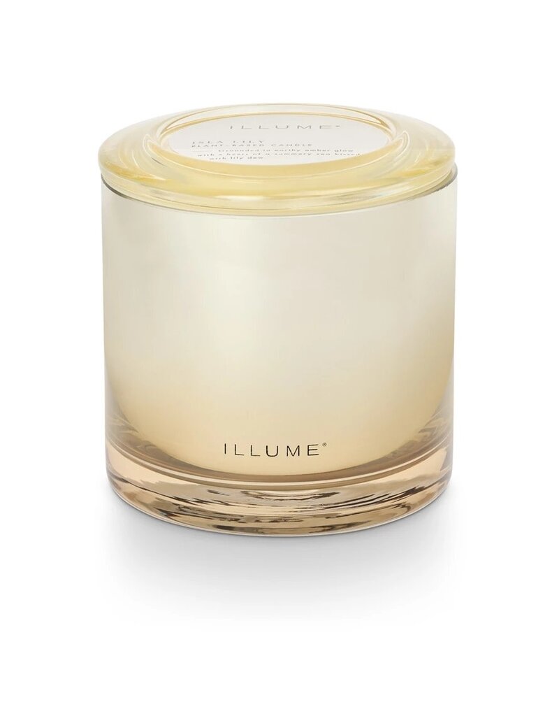 Beautifully Done Isla Lily Statement Glass Candle