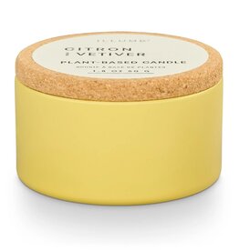 Verde Citron & Vetiver Verde Tin with Cork Lid