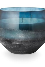 Beautifully Done Hidden Lake Large Baltic Glass Candle