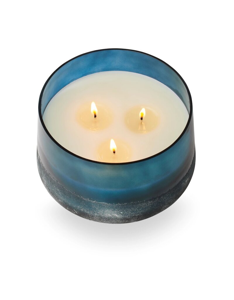 Beautifully Done Hidden Lake Large Baltic Glass Candle
