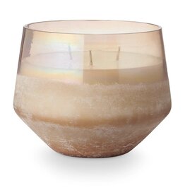 Beautifully Done Coconut Milk Mango Large Baltic Glass Candle