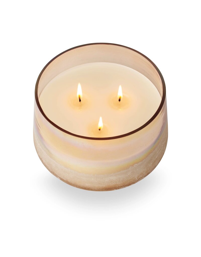 Beautifully Done Coconut Milk Mango Large Baltic Glass Candle