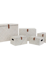 Jes & Gray Mila Natural Box, Set of 5