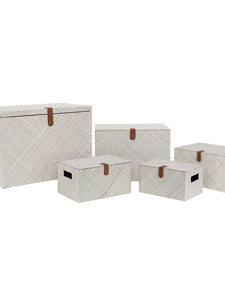 Jes & Gray Mila Natural Box, Set of 5
