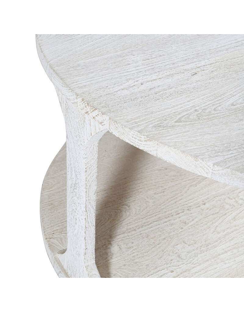 Beyond Borders Jude Round Coffee Table, Mango