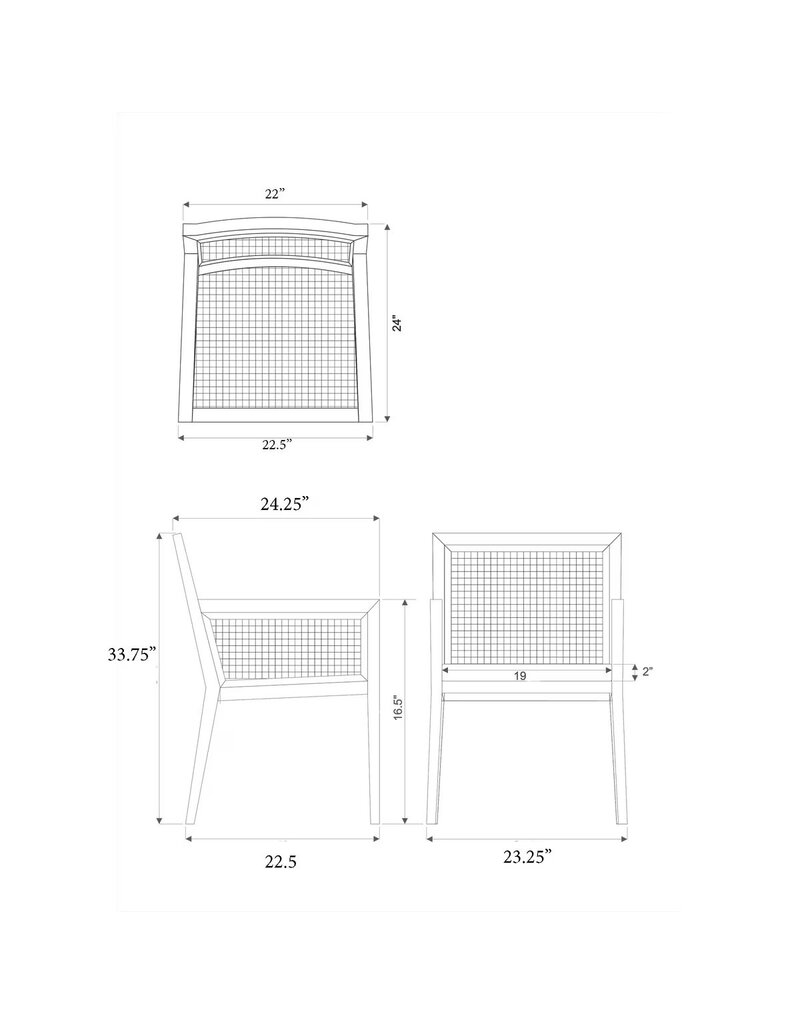 Ellison Ellison Rattan Arm Chair