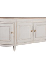 Claude Bow Claud Bow Front Sideboard, Light Grey