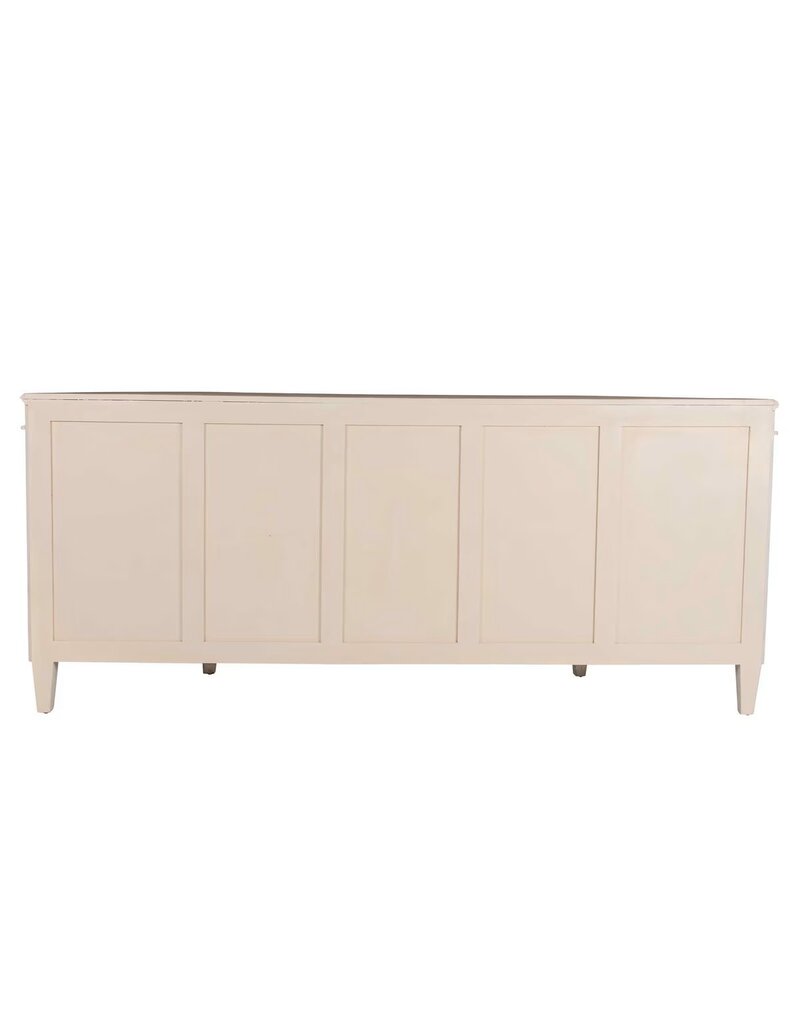 Claude Bow Claud Bow Front Sideboard, Light Grey