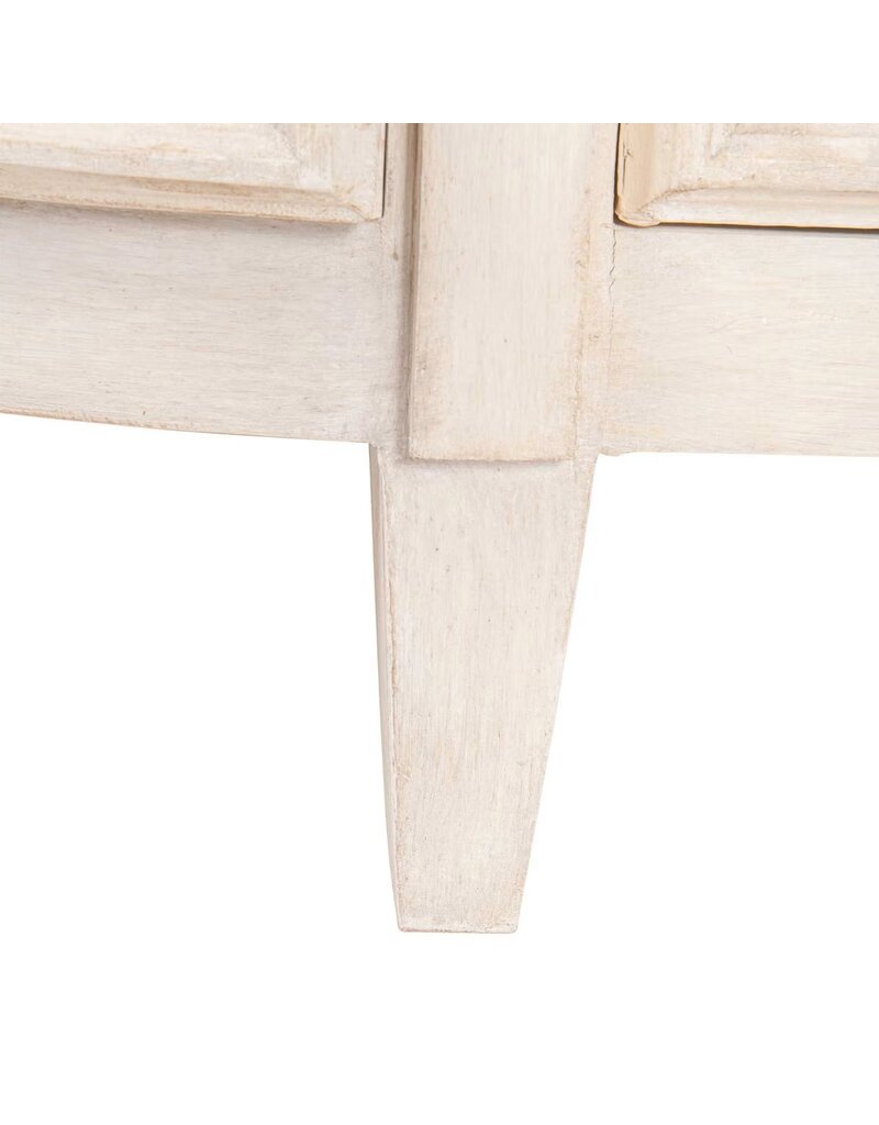 Claude Bow Claud Bow Front Sideboard, Light Grey