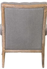 Branson Branson Upholstered Arm Chair, Grey