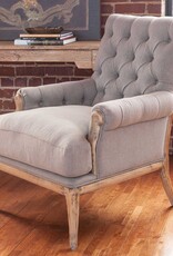 Branson Branson Upholstered Arm Chair, Grey