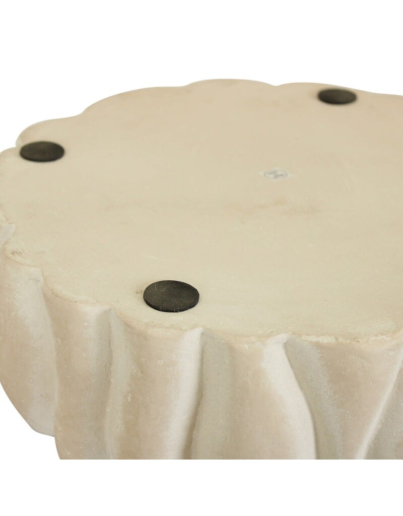 Eleanor Eleanor Wide Ecomix Decorative Cache Pot, White Chalk