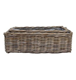Rattan Large Rattan Nested Rectangle Baskets