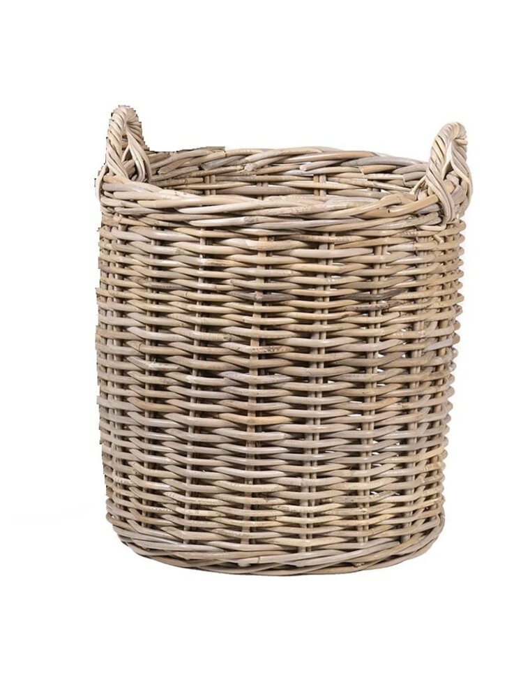 Mona Large Mona Round Rattan Basket, EACH