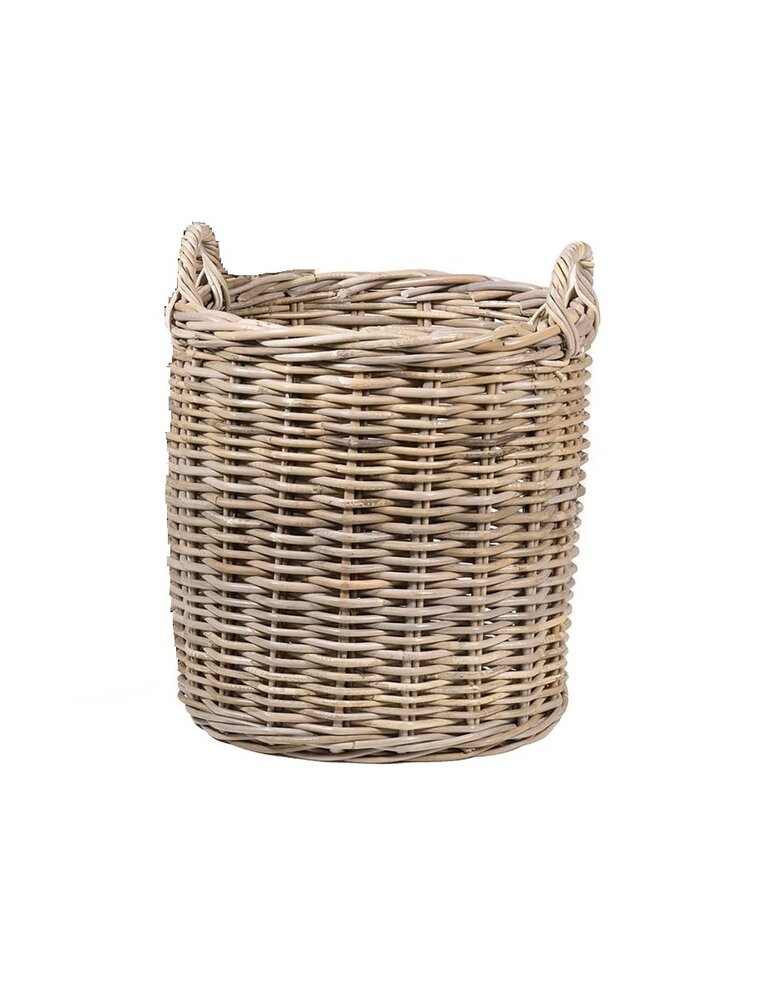 Mona Small Mona Round Rattan Basket, EACH