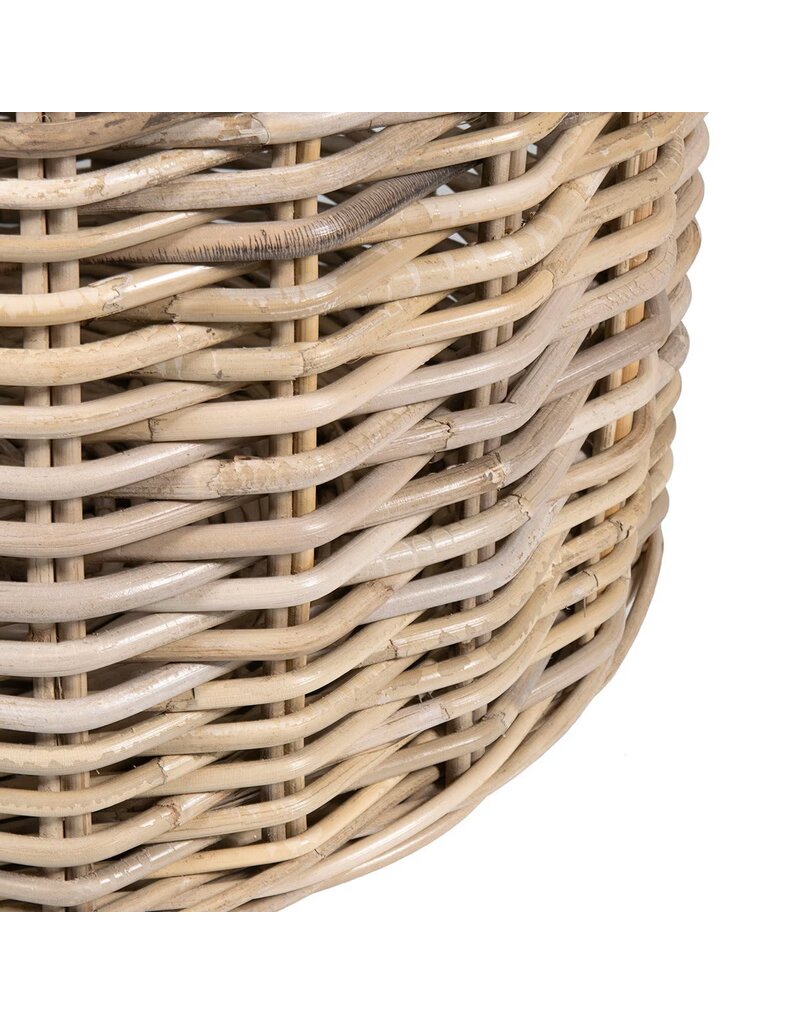 Mona Small Mona Round Rattan Basket, EACH