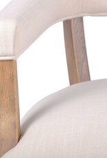 Hans Horseshoe Hans Horseshoe Arm Chair, Cream & Oak, EACH