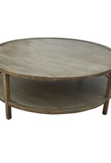 Southern Sky Taylor 48" Round Coffee Table - Fawn Brown