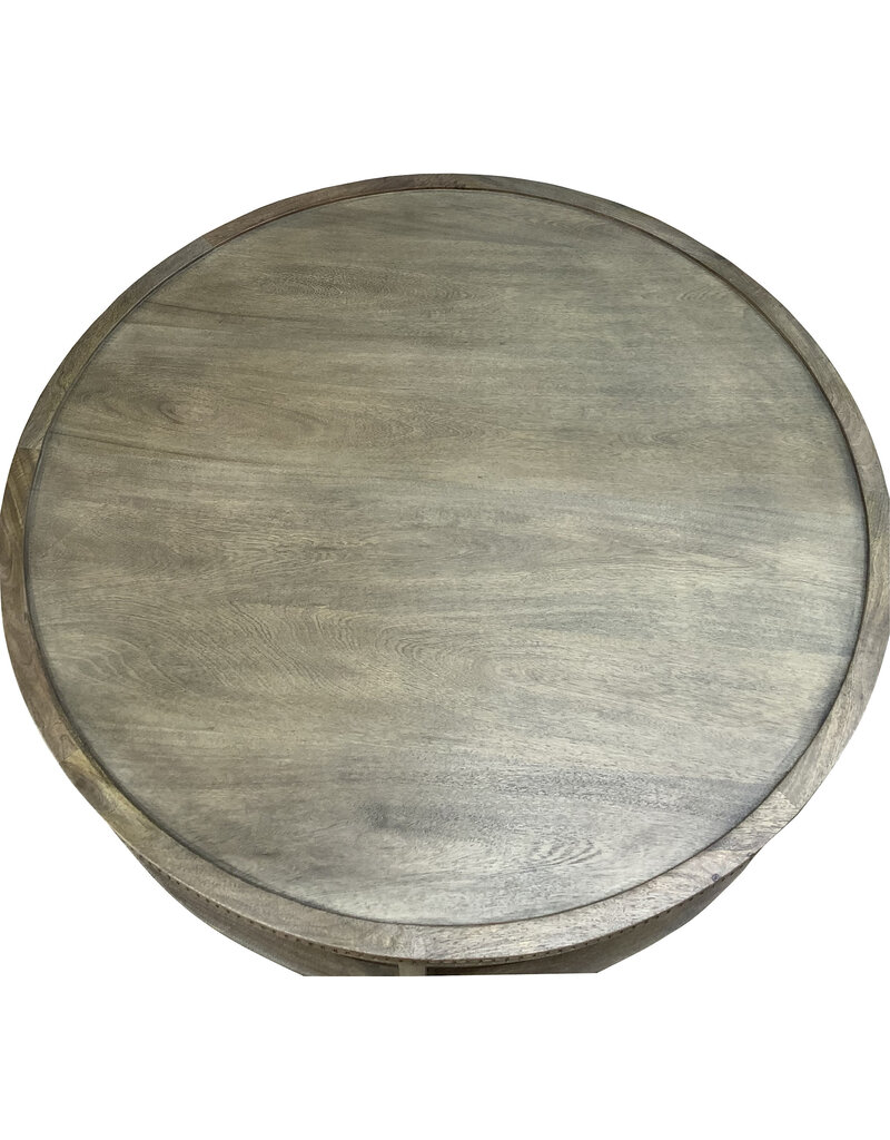 Southern Sky Taylor 48" Round Coffee Table - Fawn Brown