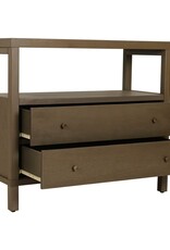 Egypt Sherrod Gemma Gemma 2 Drawer Nightstand - Chestnut Brown