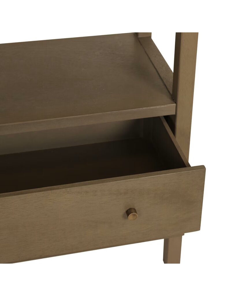 Egypt Sherrod Gemma Gemma 2 Drawer Nightstand - Chestnut Brown