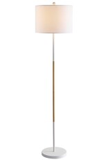 Safavieh Melrose 58.5" White Iron Floor Lamp
