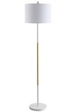 Safavieh Melrose 58.5" White Iron Floor Lamp