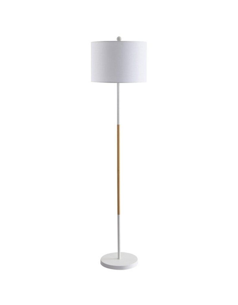 Safavieh Melrose 58.5" White Iron Floor Lamp