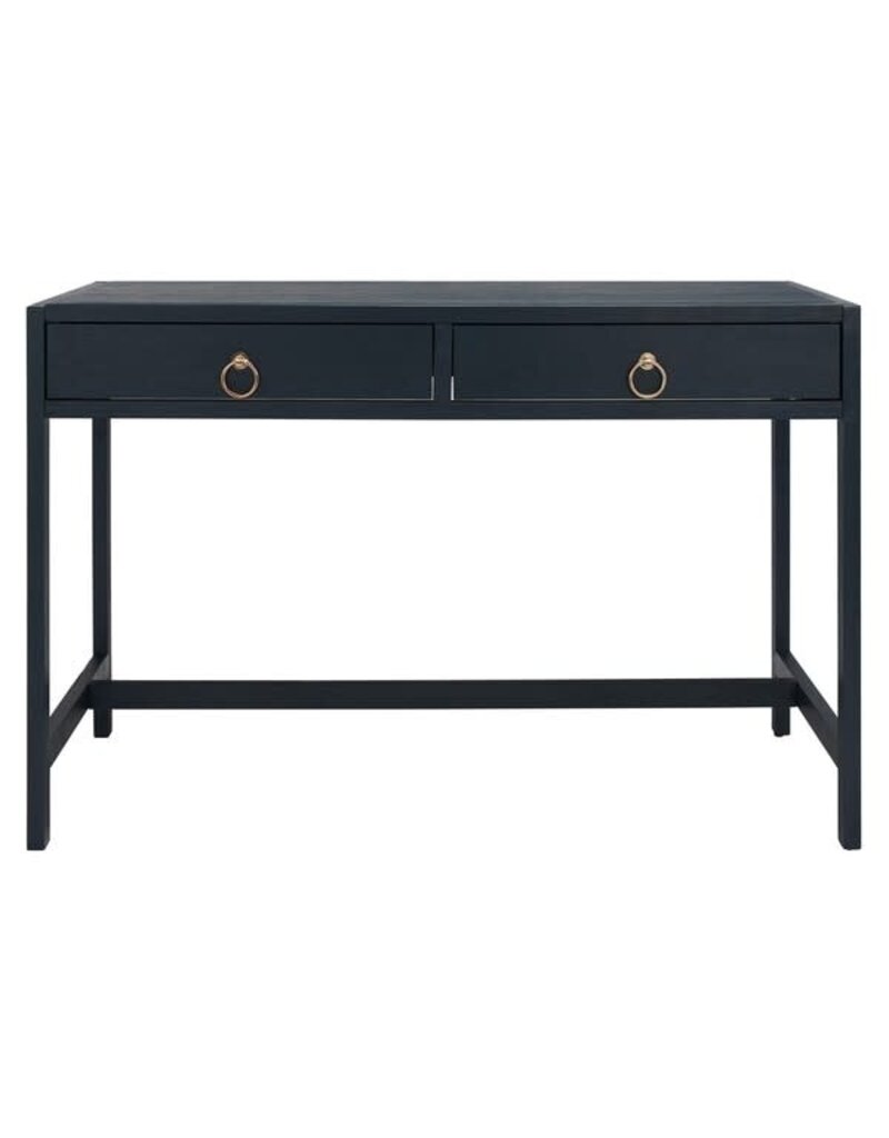 Safavieh Esther 2 Drawer Desk, Navy