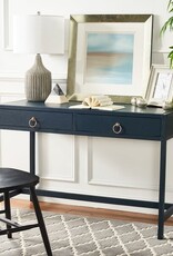 Safavieh Esther 2 Drawer Desk, Navy