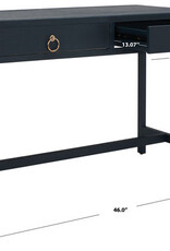 Safavieh Esther 2 Drawer Desk, Navy