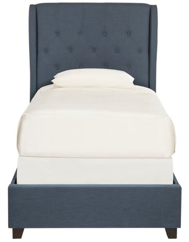 Safavieh Blanchett Twin Bed, Navy