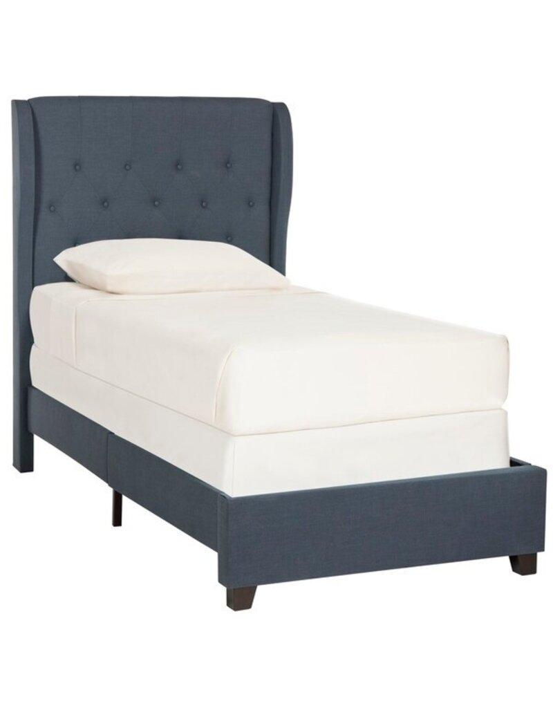 Safavieh Blanchett Twin Bed, Navy