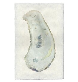 Barloga Studios Oyster Study #1 Print with Gold Magnets, Rope & Steel Hanger