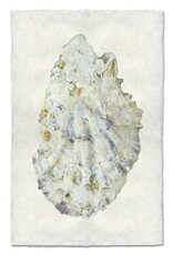 Barloga Studios Oyster Study #2 Print with Gold Magnets, Rope & Steel Hanger