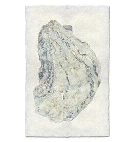 Barloga Studios Oyster Study #15 Print with Gold Magnets, Rope & Steel Hanger
