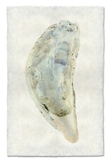 Barloga Studios Oyster Study #5 Print with Gold Magnets, Rope & Steel Hanger