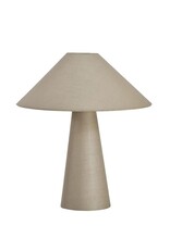 BoHo Linen Table Lamp w/ Linen Shade, Natural