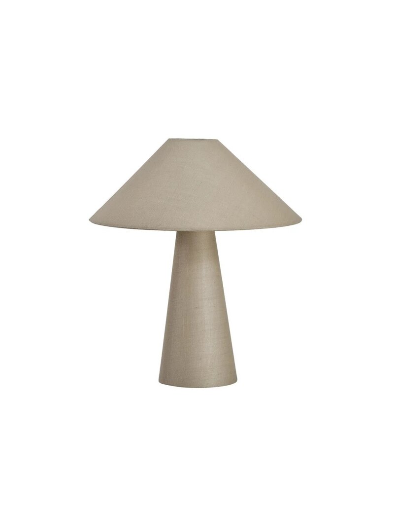 BoHo Linen Table Lamp w/ Linen Shade, Natural