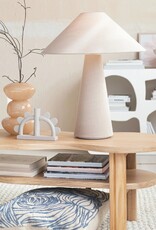 BoHo Linen Table Lamp w/ Linen Shade, Natural
