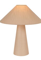 BoHo Linen Table Lamp w/ Linen Shade, Natural