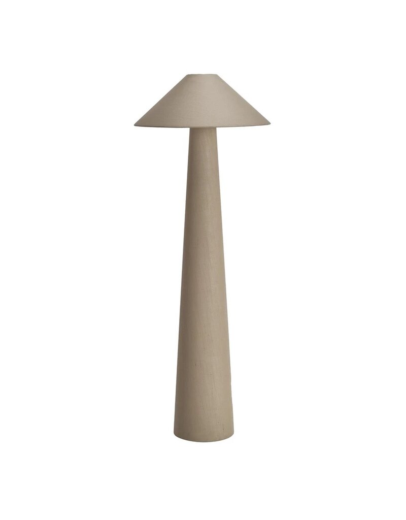 Soho Linen Floor Lamp w/Linen Shade, Natural