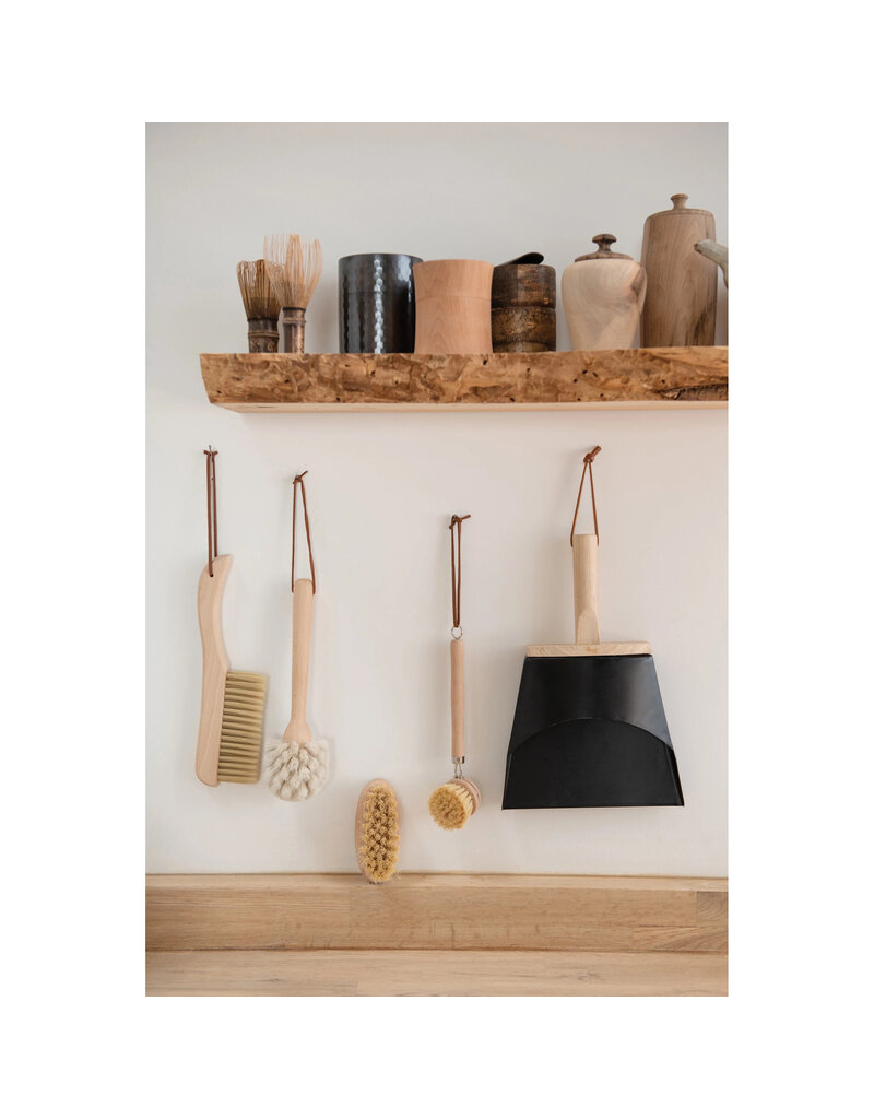 Daily Routines Dish Brush with Leather Strap