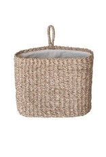 Daily Routines Hand-Woven Seagrass Wall Basket