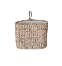 Daily Routines Hand-Woven Seagrass Wall Basket
