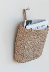 Daily Routines Hand-Woven Seagrass Wall Basket