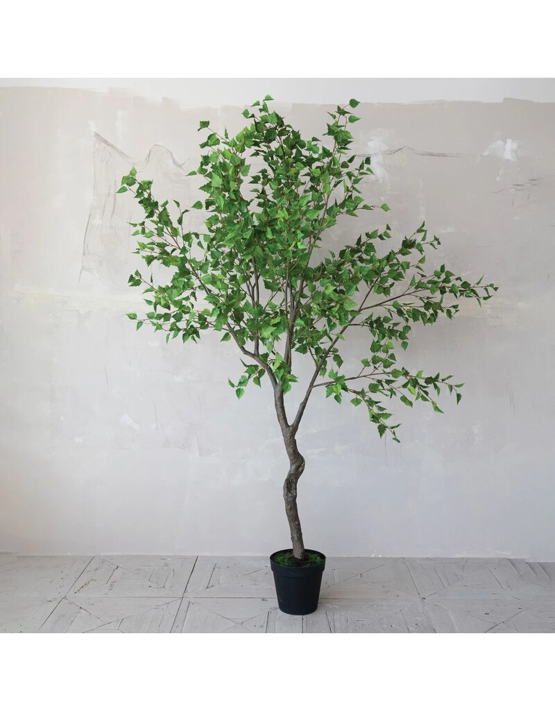 Bloom 8' Faux Birch Tree