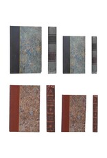 Dapper Home Set of 2 Canvas Book Storage Boxes